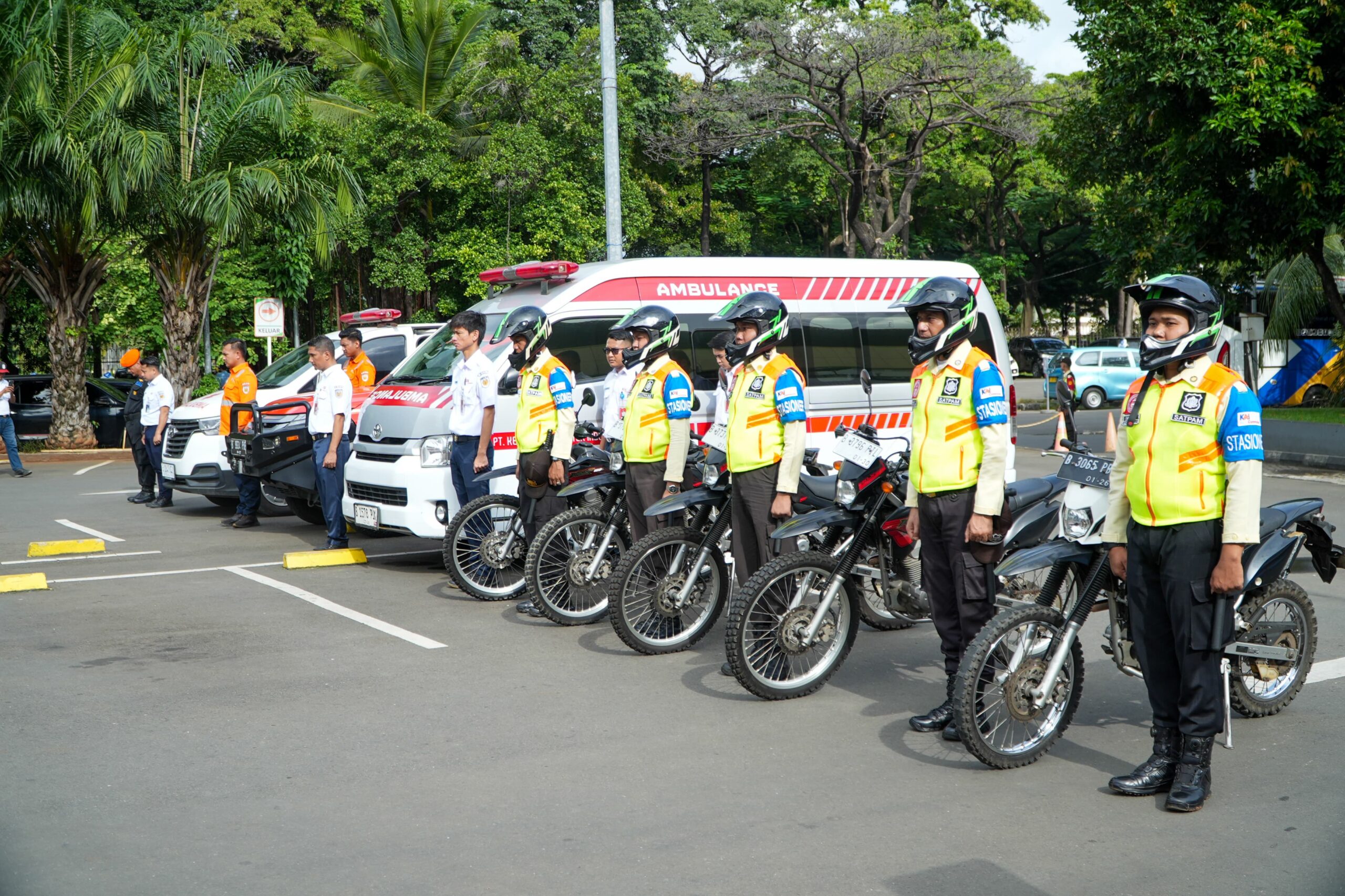 KAI Pastikan Kesiapan Maksimal dengan Apel Gelar Pasukan Jelang Mudik