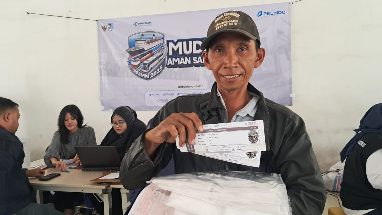IPC TPK Layani 500 Pemudik Gratis Pulang Kampung dalam Program TJSL BUMN 2025