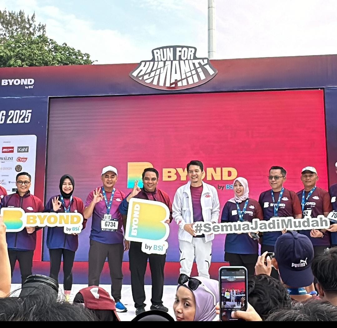 BSI Satukan Langkah Edukasi dan Kemanusiaan di Bandung Lewat Run for Humanity