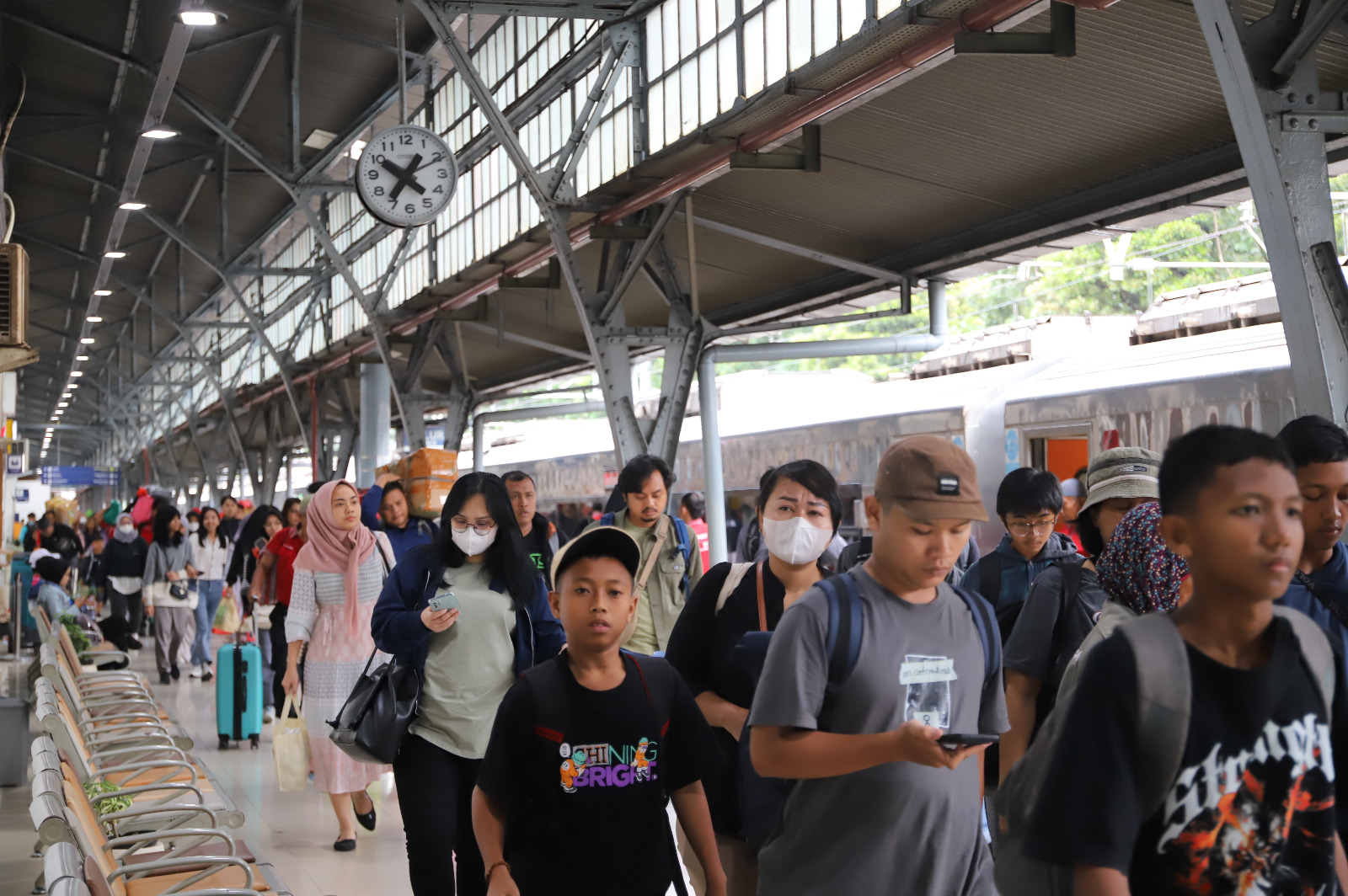 Libur Paskah, Kereta Api Jadi Moda Transportasi Terfavorit dengan 846 Ribu Penumpang