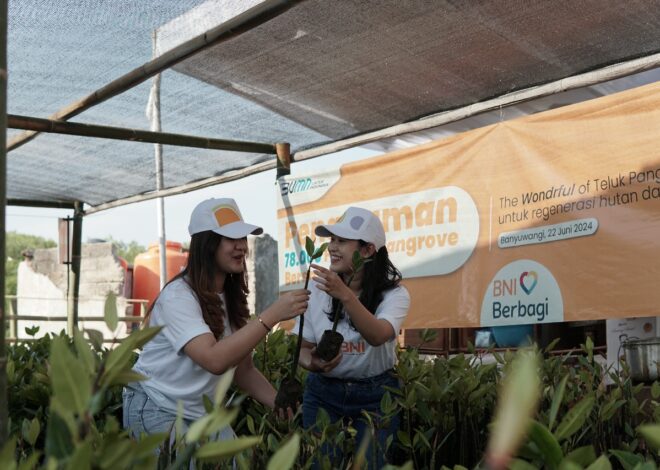 Dukung Keanekaragaman Hayati, BNI Lakukan Restorasi Mangrove di Pesisir