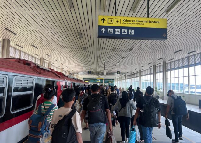 (Foto) Meningkatkan Konektivitas Nasional dengan Layanan KA Bandara