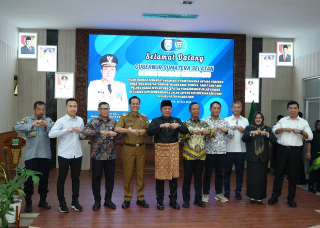 KAI Gandeng Pemkab Muara Enim dan Bukit Asam