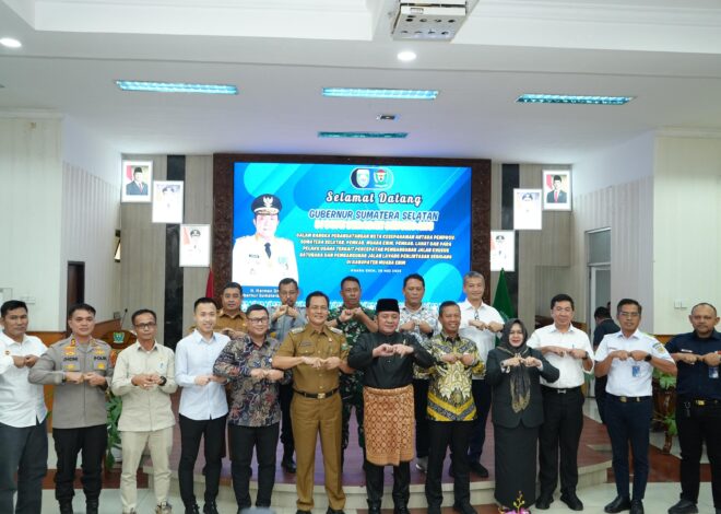 KAI Teken MoU Flyover dengan Pemprov dan Bukit Asam