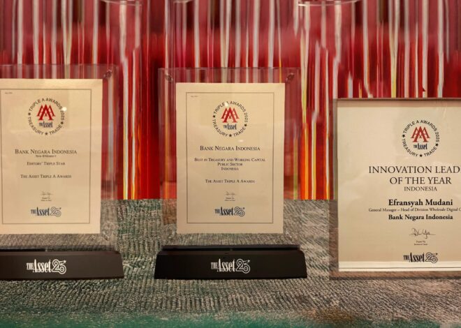 BNI Raih Tiga Penghargaan Bergengsi Triple A Treasurise Awards 2025