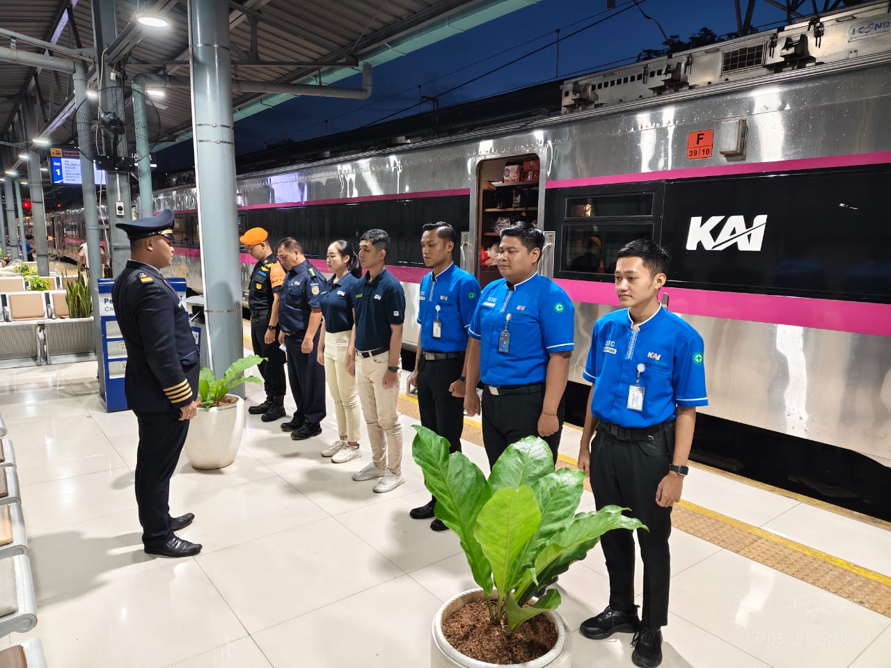 KAI Daop 5 Purwokerto Konsisten Gelar Safety Talk, Keamanan Terjaga